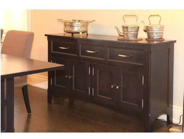 The Thornhill Buffet | Contemporary Solid Wood Dining Room Sideboard