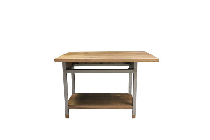 The Adelaide Kitchen Island | Metal + Walnut Industrial Kitchen Isalnd